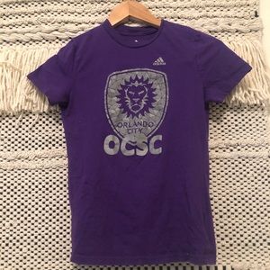 Girls Orlando city soccer tee